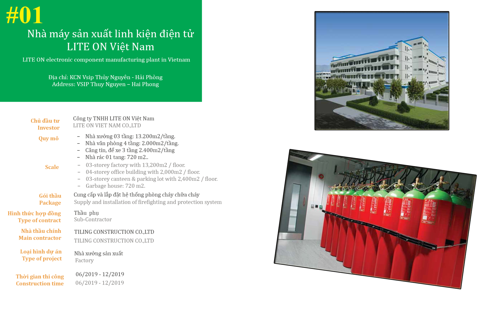 Nhà máy sản xuất linh kiện điện tử LITE ON Việt Nam